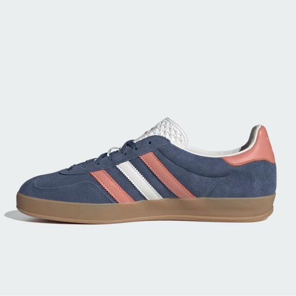 adidas Gazelle Indoor Ink Blue / Wonder Clay Pink - Picture 4 of 12